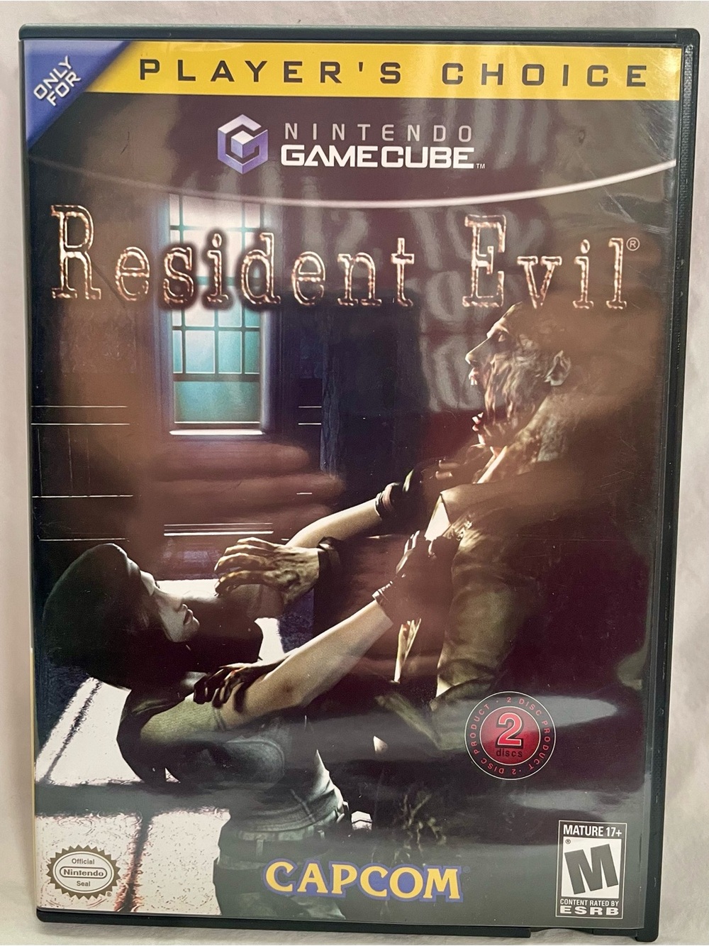 Nintendo GameCube Resident Evil (Black) - Capcom Player's Choice